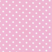 Baumwollstoff / Druckstoff Capri rosa-weiß gepunktet von Westfalenstoffe